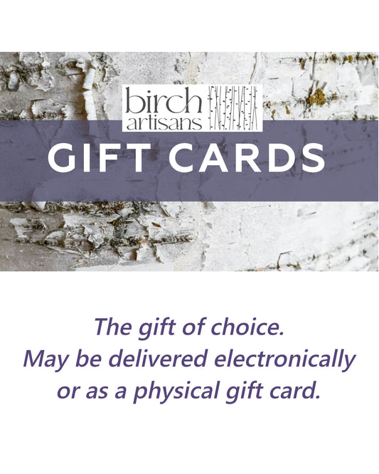 Birch Artisans Gift Cards